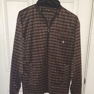 Stacy Adams Brown Checkered Jacket